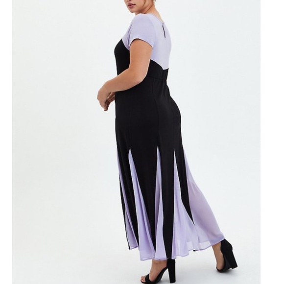TORRID NWT LITTLE MERMAID - URSULA MAXI DRESS - Picture 4 of 6